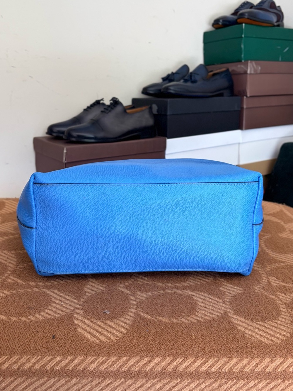 *pre-loved* Vintage COACH city tote with zipper - Picture 3 of 8
